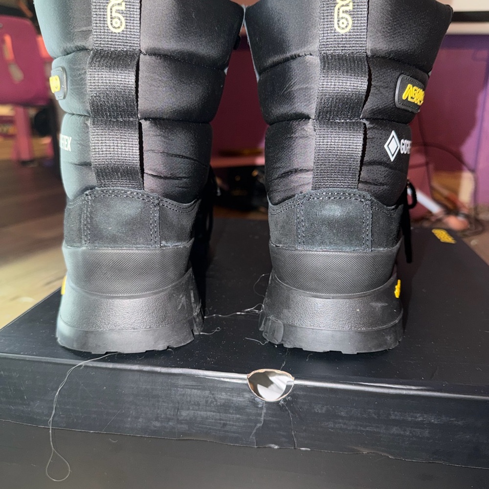 Asolo Black and Yellow Outdoor Boots - Picture 4 of 7